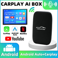 Kabellose CarPlay & Android Auto Smart TV Box