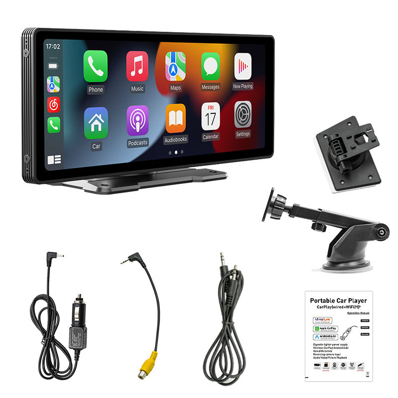 10.26-inch Draagbaar Autoscherm met Draadloze CarPlay