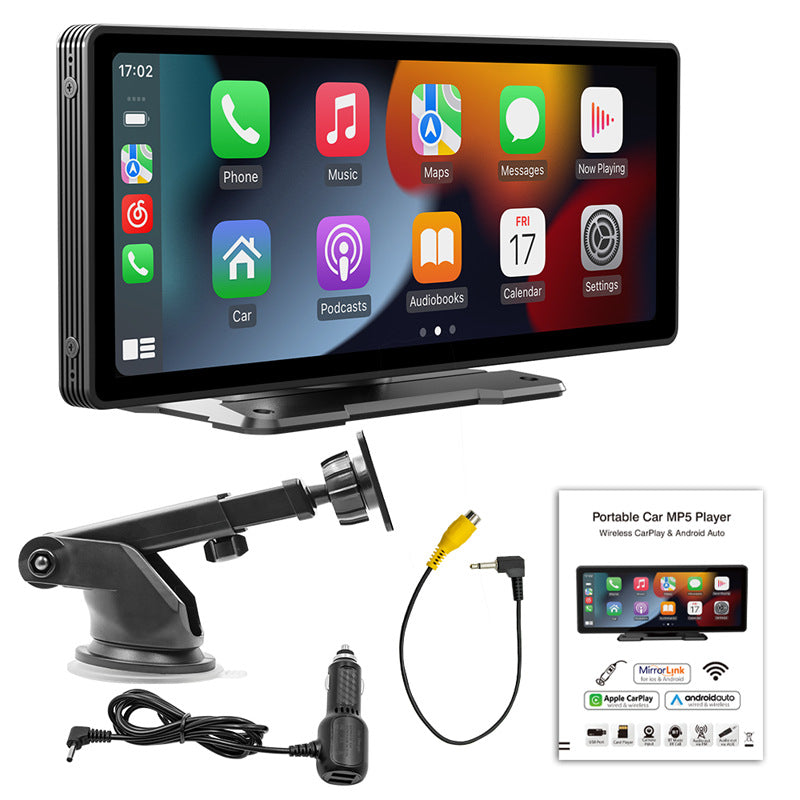 10.26-inch Draagbaar Autoscherm met Draadloze CarPlay
