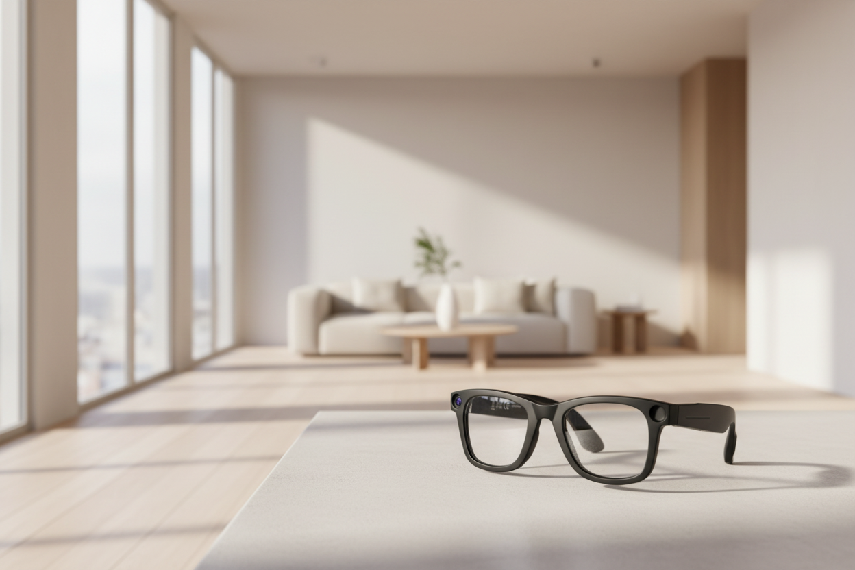 AI Camera Smart Glasses — HD Video & Spraakbesturing