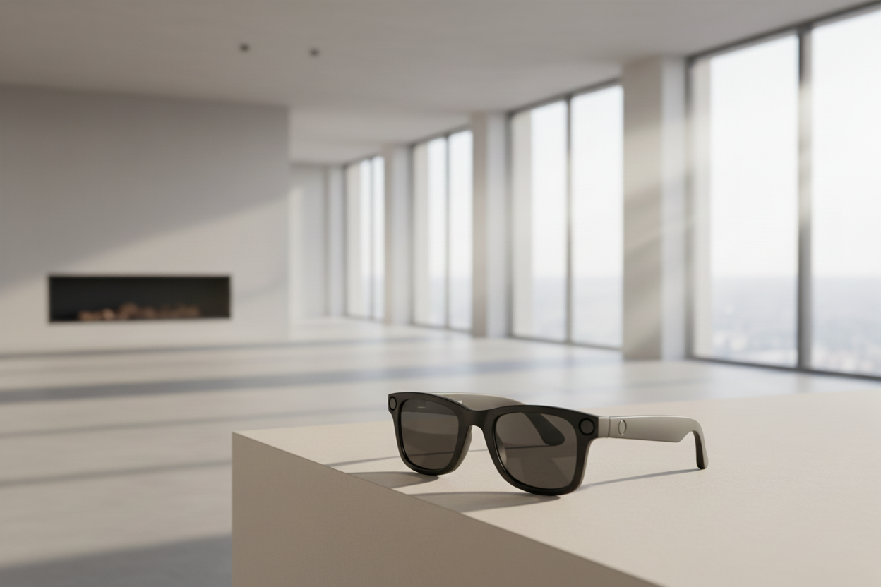 AI Camera Smart Glasses — HD Video & Spraakbesturing